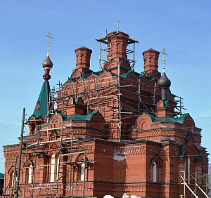 Епископ Варнава провел в Николаевском Георгиевском монастыре Выксунской епархии совещание по восстановлению обители