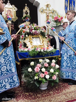 Патриарший экзарх всея Беларуси возглавил торжества по случаю престольного праздника Успенского Жировичского монастыря