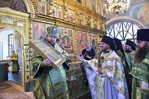 Митрополит Игнатий возглавил празднование 620-летия Кирилло-Белозерского монастыря Вологодской митрополии и 590-летия преставления его основателя