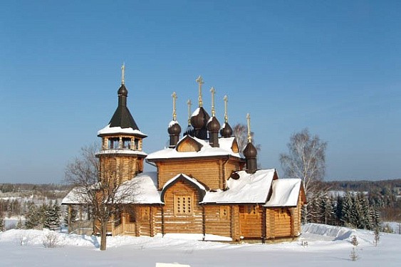 Храм во имя всех Сибирских Святых в земле Российской просиявших. Приписной храм Свято - Косьминской пустыни д.Костылева.