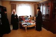 Митрополит Иосиф передал в дар Селенгинской обители книги для пополнения фонда монастырской библиотеки