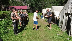 Военно-патриотический клуб «Дозор» при Николо-Угрешском монастыре встретил День военного разведчика