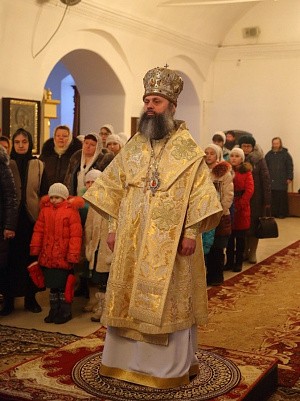 Митрополит Иосиф отслужил Литургию в Никольском монастыре г. Приволжска