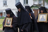 Севский Спасо-Преображенский женский монастырь Брянской епархии отпраздновал пятилетие возрождения обители