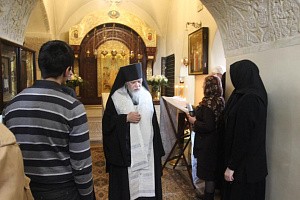 В Марфо-Мариинской обители состоялся молебен в честь 125-летия со дня присоединения к Православной Церкви Вел. кн. Елисаветы Феодоровны