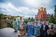 В Гефсиманском скиту Троице-Сергиевой лавры отметили 150-летие первого чуда у Черниговской-Гефсиманской иконы Богоматери