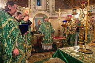 В Благовещенском монастыре Киржача молитвенно почтили память преподобного Романа Киржачского, где покоятся мощи святого