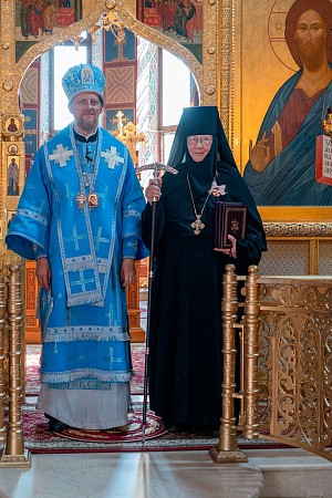 Настоятельница Никольского монастыря Переславля-Залесского игумения Евстолия (Афонина) удостоена ордена преподобной Евфросинии Московской III степени