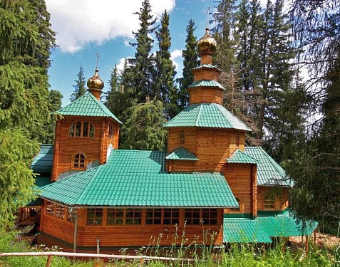 Мужская пустынь во имя  преподобномучеников Серафима и Феогноста Алма-Атинских, г. Каскелен,Астанайской и Алма-Атинской епархии