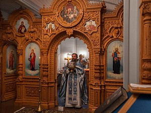 В Гефсиманском скиту Валаамского монастыря  состоялся престольный праздник