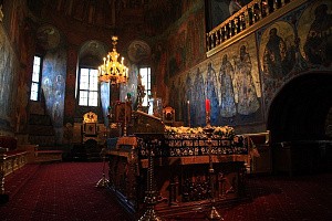 В Новоспасском монастыре состоялся праздник Успения Пресвятой Богородицы