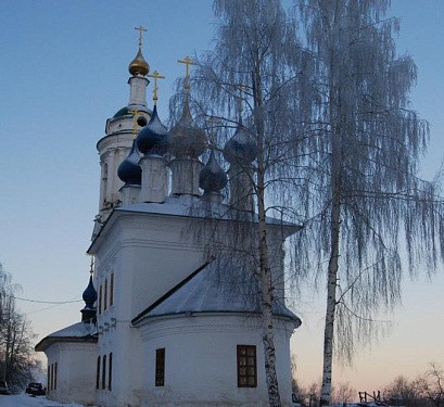 Храм в честь великомученицы Варвары г. Плес, подворья Николо-Шартомского монастыря