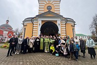 В день памяти преподобных Кирилла и Марии Радонежских в Аносином монастыре молитвенно отметили день ангела настоятельницы игумении Марии (Солодовниковой)