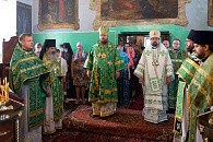 В день памяти преподобного Макария Писемского митрополит Костромской Ферапонт возглавил Литургию в Макариево-Писемском монастыре 