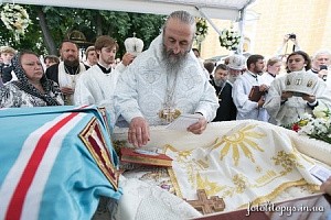 В Киево-Печерской лавре состоялось отпевание и погребение Блаженнейшего митрополита Киевского и всея Украины Владимира