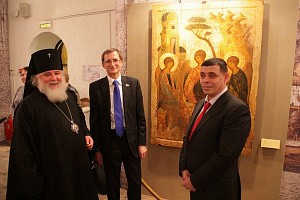 В Центральном музее древнерусской культуры и искусства им. Андрея Рублева открылась выставка, посвященная 700-летию прп. Сергия Радонежского