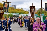 Состоялся крестный ход с иконой Божией Матери «Страстная» по трем монастырям Нижнего Новгорода