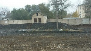 В Свято-Успенском Оренбургском монастыре проводятся работы по благоустройству монастырского кладбища