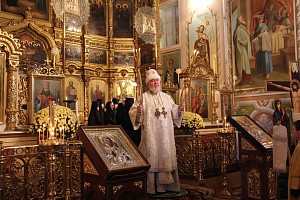 В Корецком монастыре отпраздновали третий день Рождества Христова