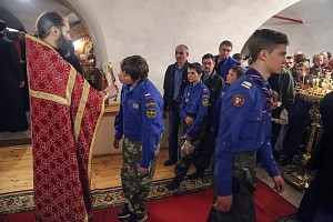 У стен  Иосифо-Волоцкого монастыря состоялся  слет отрядов Братства Православных Следопытов