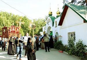 Кресто-Воздвиженский Иерусалимский монастырь отпраздновал 127-летие со дня своего освящения