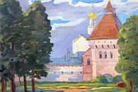 В Свенском монастыре начинает свою работу 131 арт-марафон Международного пленэрно-выставочного проекта #РусскаяАтлантида-24