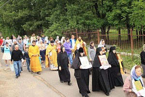 В Кресто-Воздвиженском Иерусалимском монастыре отпраздновали 129-летие со дня основания обители