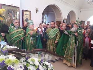 В Троицком монастыре г. Рязани встретили престольный праздник