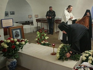 В Новоспасском монастыре почтили память Вел. кн. Сергея Александровича Романова