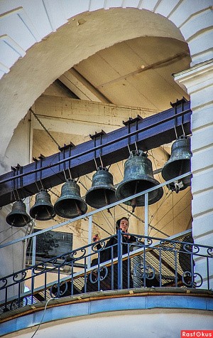 В праздник Крещения Руси в Толгском монастыре звонили в колокола
