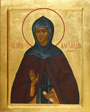 Преподобная Александра Дивеевская