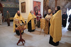 В Иосифо-Волоцком монастыре пребывали мощи св. равноап. вел. кн. Владимира