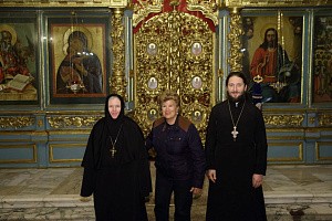Состоялся визит супруги Президента Республики Кипр г-жи Андри Анастасиаду в Новодевичий монастырь Москвы