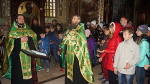 Киево-Печерская лавра принимала детей из восточной Украины