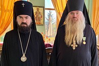 Исполняющий обязанности наместника Бештаугорской обители иеромонах Михаил (Гичко) удостоен медали ордена прп. Серафима Саровского