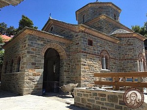 В келии Воскресения Христова в Капсала завершается строительство первого на Афоне храма во имя Прп. Паисия Святогорца