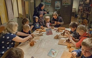 Соловецкий монастырь принял участие в занятиях Школы ремесел