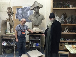 В Нижегородском Печерском монастыре изготовлена модель нового памятника императору Петру III для Романовской аллеи