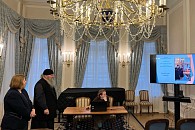 Состоялась встреча регента хора московского подворья Валаамского монастыря иеродиакона Германа (Рябцева) со студентами Московской консерватории