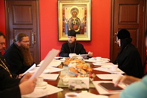 В Высоко-Петровском монастыре состоялось заседание Межведомственной комиссии по вопросам образования монашествующих