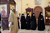 Митрополит Артемий отслужил Литургию в Петропавловском монастыре Хабаровской епархии