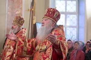 Митрополит Ювеналий возглавил престольный праздник  в Свято-Екатерининском монастыре г. Видное