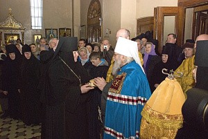 Торжества в Пюхтицком монастыре в праздник «Собор Святых земли Эстонской»
