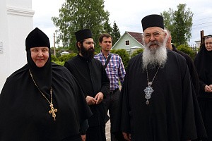 Стефано-Махрищский монастырь посетил настоятель келии Св. Анны Святой Афонской Горы