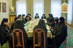 В Донском монастыре состоялось заседание Коллегии Синодального отдела по монастырям и монашеству