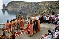 В Георгиевском мужском монастыре на мысе Фиолент в Крыму прошли престольные торжества