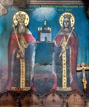 Равноапостольный князь Владимир и Русский Афон