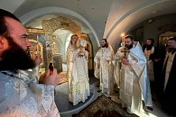 В праздник Собора Иоанна Предтечи митрополит Казанский Кирилл совершил Литургию в Богородицком монастыре Казани