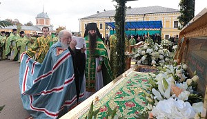 Митрополит Ювеналий возглавил празднование  500-летнего юбилея Вознесенской Давидовой пустыни