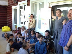 На подворье Марфо-Мариинской обители в с. Владычня состоялось открытие пилотного проекта Центра семейного устройства